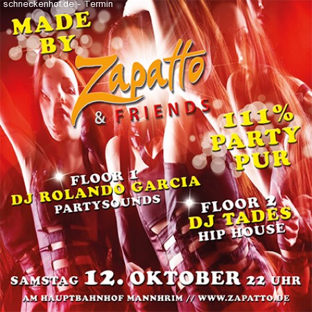 Made by Zapatto - Party Pur Werbeplakat