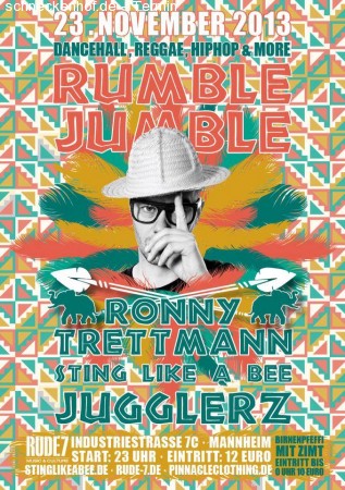 1st Edition of Rumble Jumble Werbeplakat