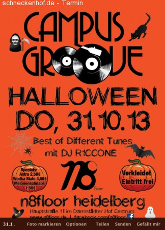 CAMPUS GROOVE - Halloween Special Werbeplakat