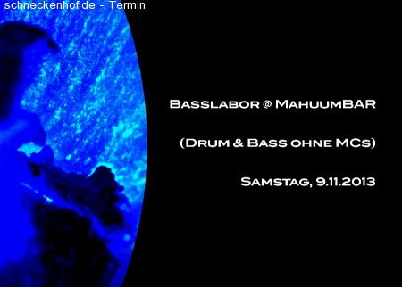 Basslabor (Drum & Bass ohne MCs) Werbeplakat