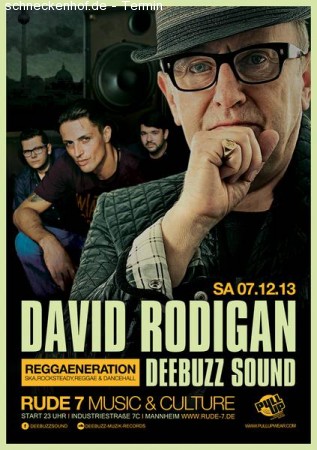 David Rodigan & Deebuzz Werbeplakat