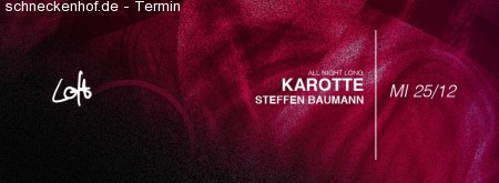 Karotte All Night Long at Loft Club Werbeplakat