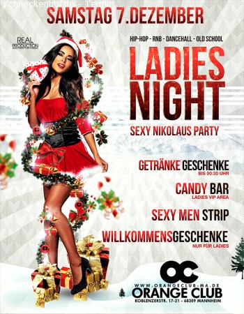 Oc | Ladies Night - Sexy Nikolaus Party Werbeplakat