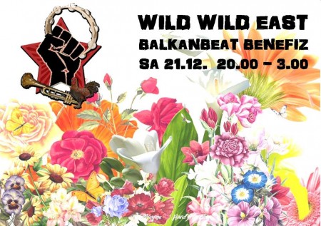 Wild Wild East Benefit Party Werbeplakat