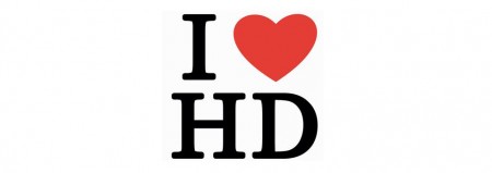 I love HD Werbeplakat