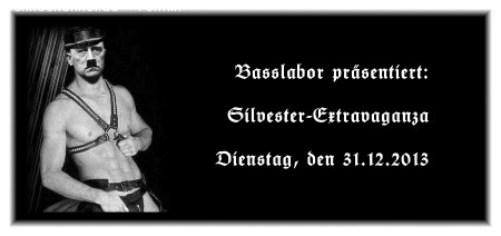 Basslabor Silvester-Extravaganza Werbeplakat