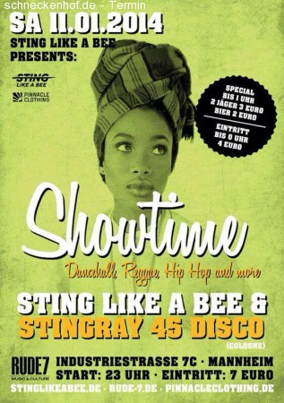 13 th Edition of Showtime Werbeplakat