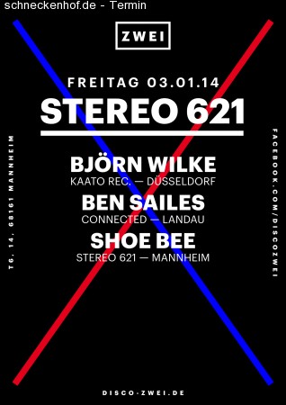 Stereo621 pres. Björn Wilke Werbeplakat