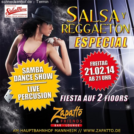 Salsa y Reggaeton Especial Werbeplakat