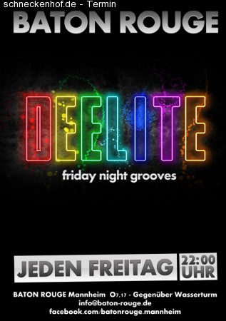 DEELITE - Little Big Party Werbeplakat