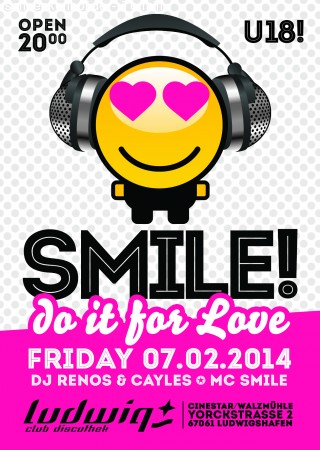 4. Smile - Do It For Love Werbeplakat