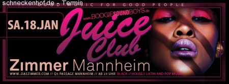 Juice Club - Divas Night Werbeplakat