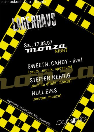 Monza Night Werbeplakat