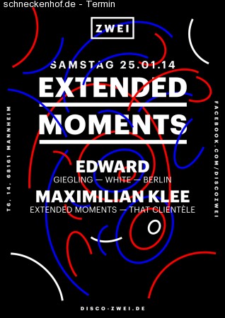 Extended Moments Werbeplakat