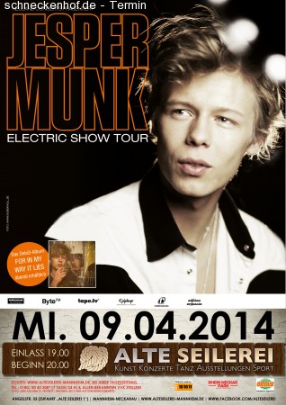 Jesper Munk Werbeplakat