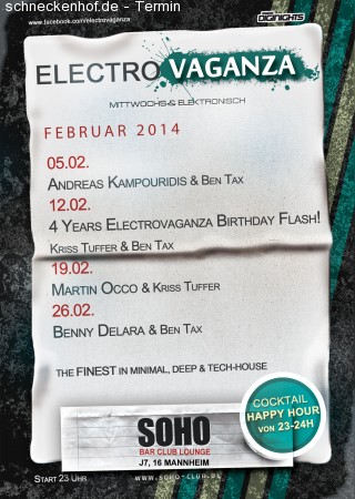 Electrovaganza - Martin Occo in the Mix! Werbeplakat