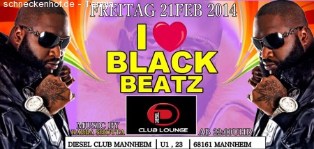 I Love Black Beatz Werbeplakat