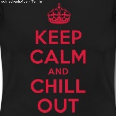Chill Out Monday Werbeplakat