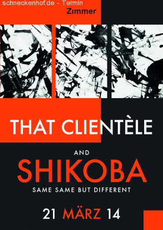 #15. That Clientèle & Shikoba Werbeplakat