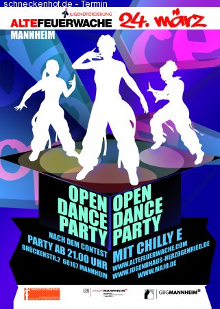 StreetDance Open Werbeplakat