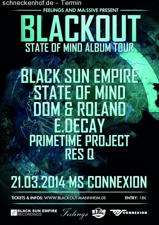 Blackout Feat. Black Sun Empire, Som.... Werbeplakat