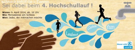 Unicef Hochschullauf Werbeplakat