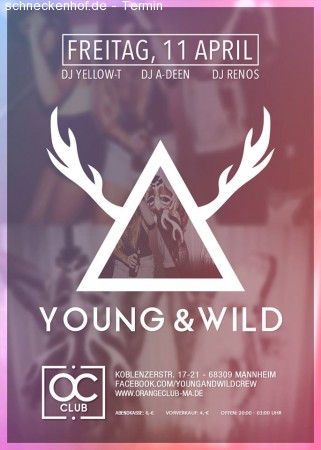 Young & Wild Werbeplakat