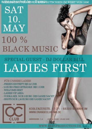 Ladies First Werbeplakat