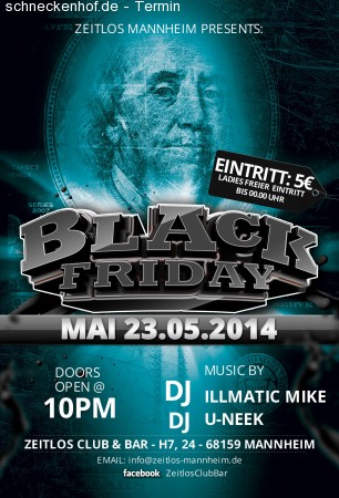Black Friday Werbeplakat