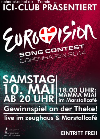 Eurovision-Song-Contest Werbeplakat