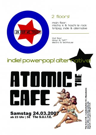 atomic_cafe spezial Werbeplakat