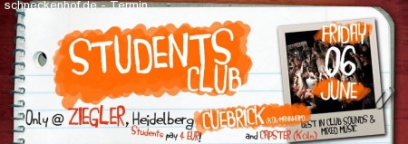 Students Club Werbeplakat