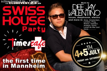 Swiss House Party Werbeplakat