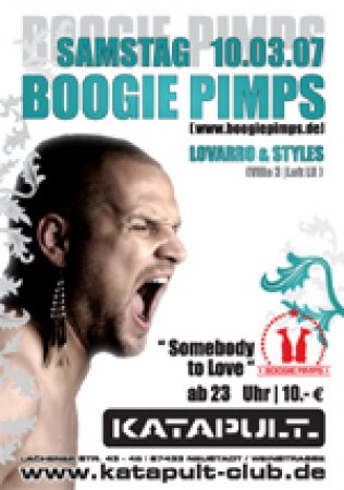 Boogie Pimps Werbeplakat