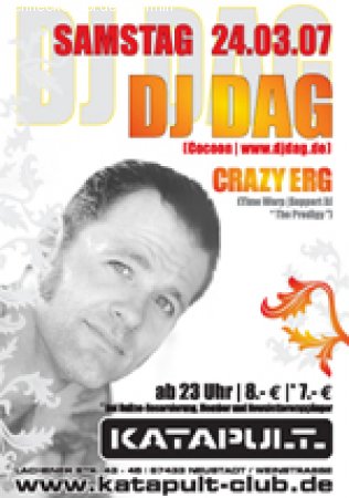 DJ Dag Werbeplakat