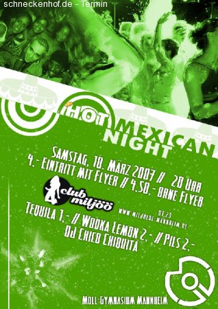 Hot Mexican Night Werbeplakat