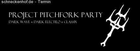 Project Pitchfork Party Werbeplakat