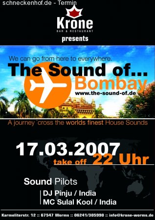 The Sound of... Bombay Werbeplakat