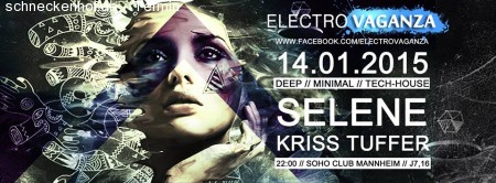 Electrovaganza • Djane Selene in the Mix Werbeplakat