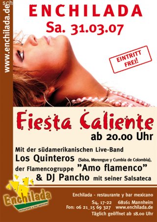 Fiesta Caliente Werbeplakat