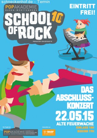 School of Rock Werbeplakat