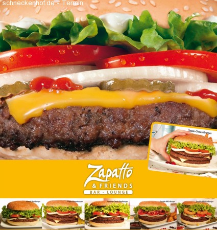 Burger Day @ Zapatto Werbeplakat