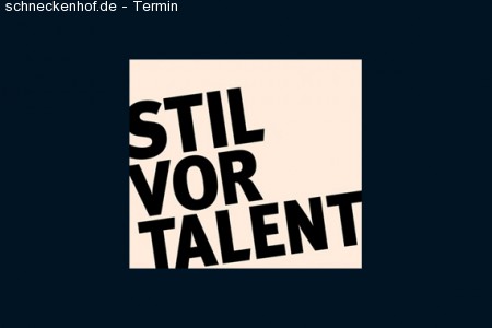 Stil vor Talent: Oliver Koletzki Werbeplakat