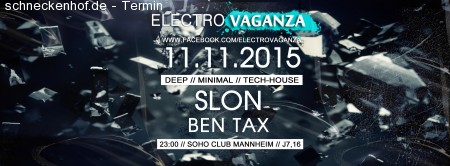 Electrovaganza • Slon in the Mix Werbeplakat