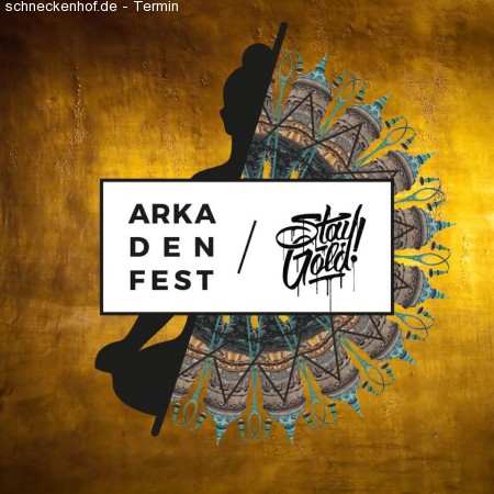 Arkadenfest - Stay Gold! Werbeplakat