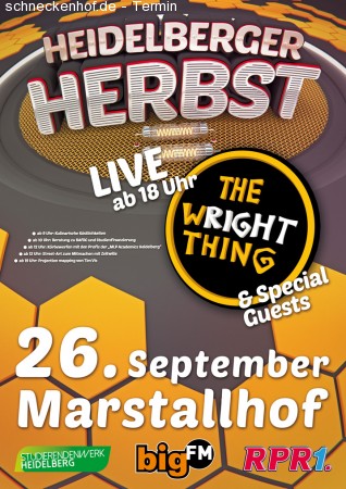 Heidelberger Herbst Werbeplakat