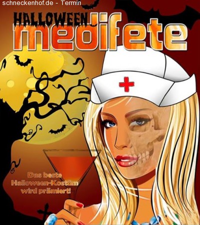 Medifete // Halloween 2015 Werbeplakat