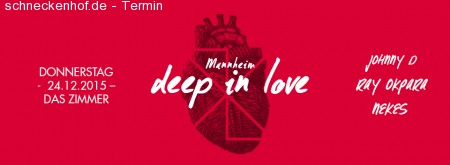 Mannheim deep in Love Werbeplakat