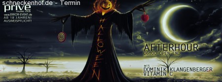 Halloween Afterhour Werbeplakat