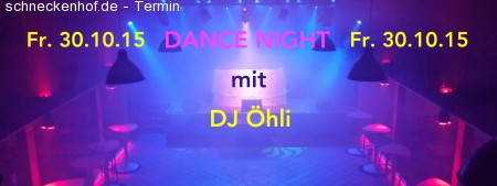Dance Night Werbeplakat